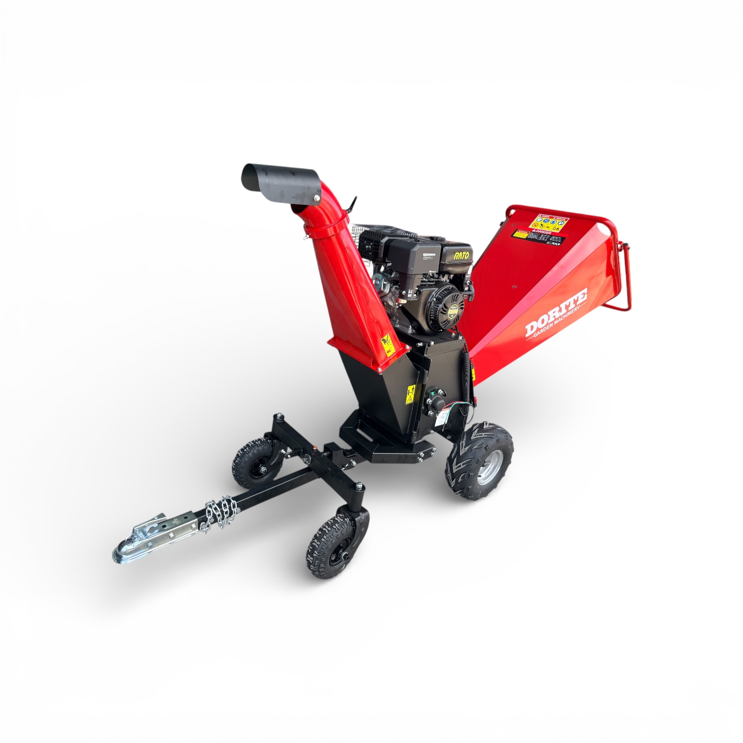 Biotrituradora Chipeadora Industrial 6" motor gasolina 15 hp - Imagen 3