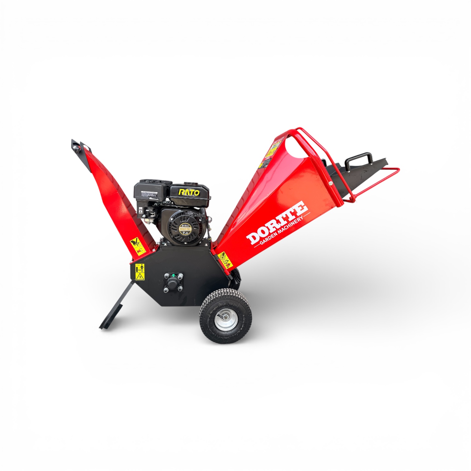 Biotrituradora Chipeadora Industrial 4" motor gasolina 7 hp - Imagen 3