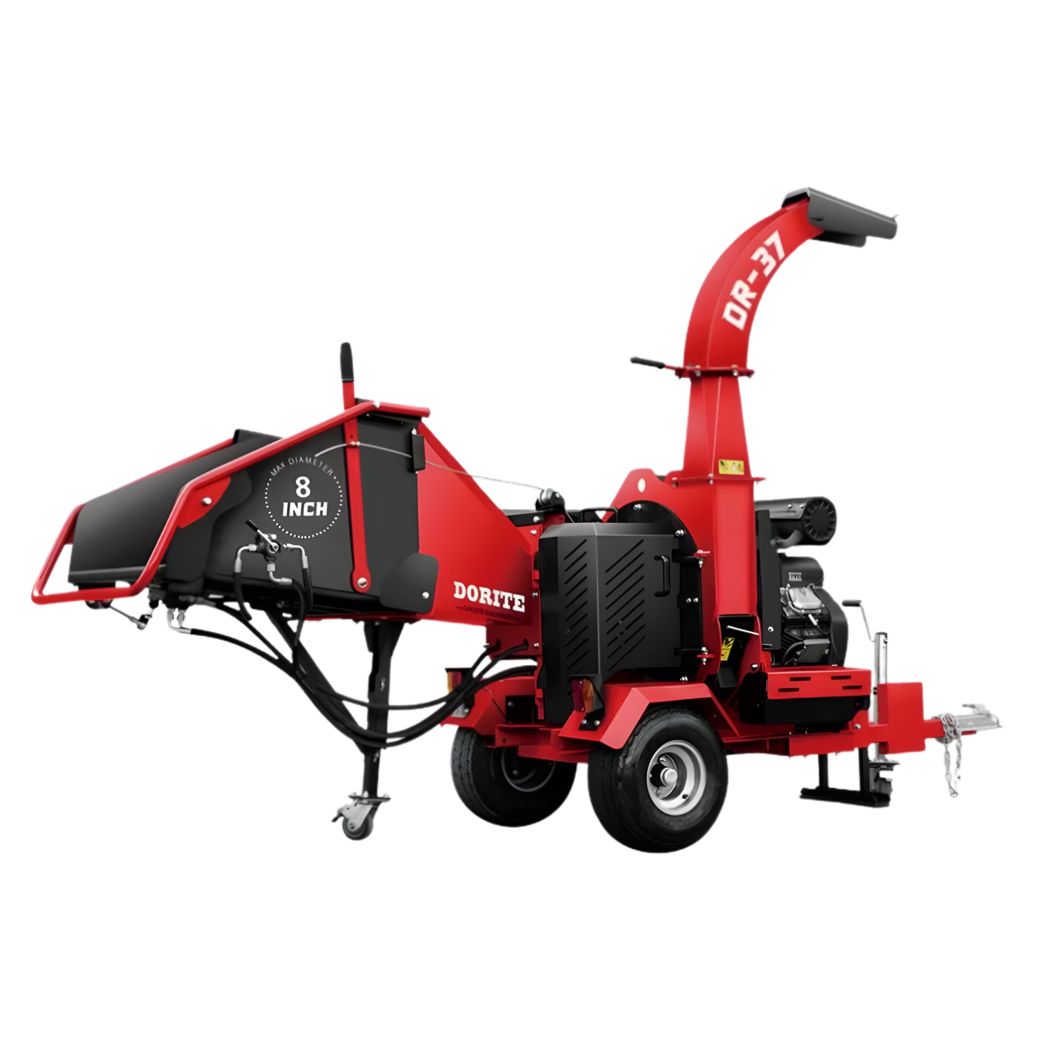 Biotrituradora Chipeadora Industrial motor gasolina 34 hp