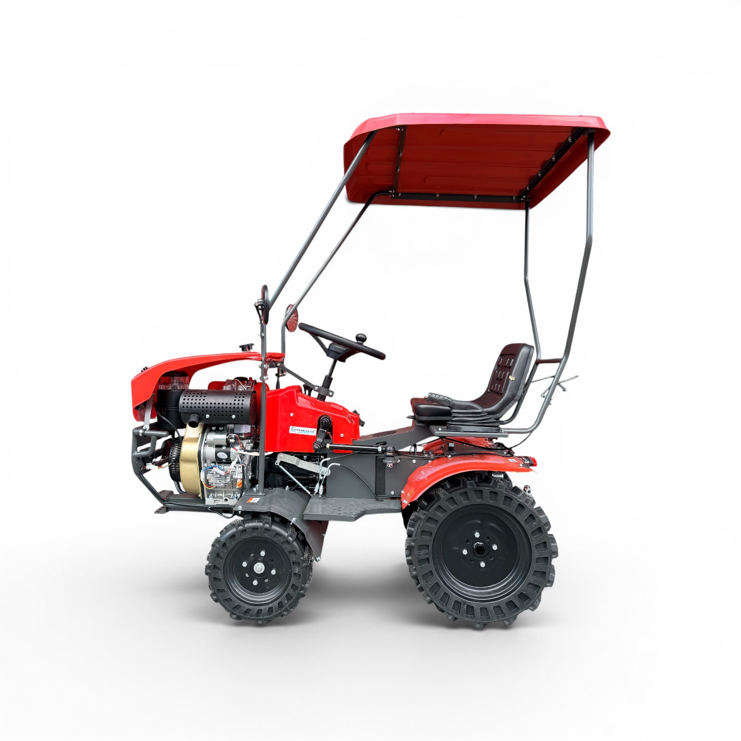 Minitractor de carga y motoazada Diesel Kama 15 hp - Imagen 2