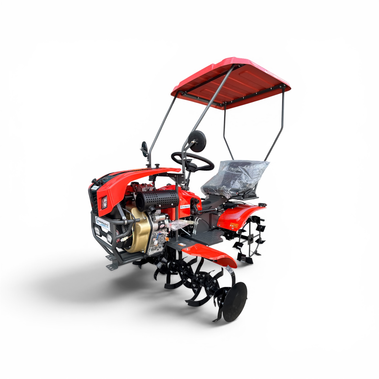 Minitractor de carga y motoazada Diesel Kama 15 hp - Imagen 3