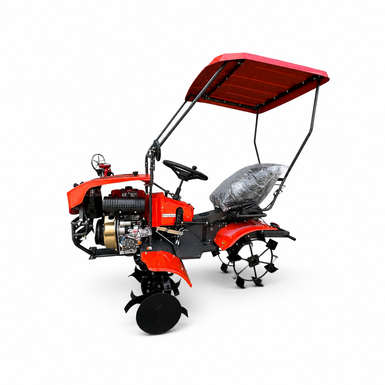 Minitractor de carga y motoazada Diesel Kama 15 hp - Imagen 9